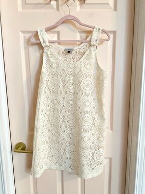 Cream j valdi swim cover up